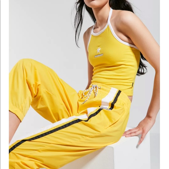 New limited edition Converse x Mademe collaboration yellow halter tank - Picture 2 of 5